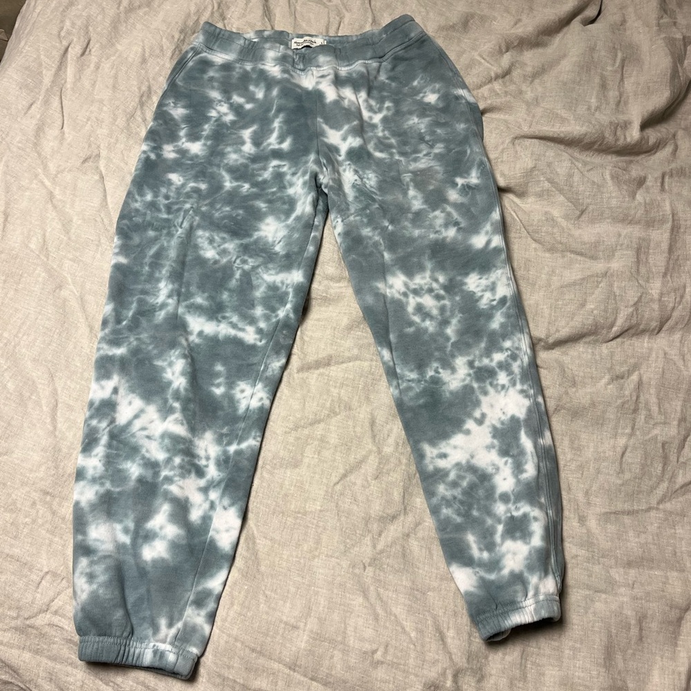 abercrombie and fitch tie dye sweatpants